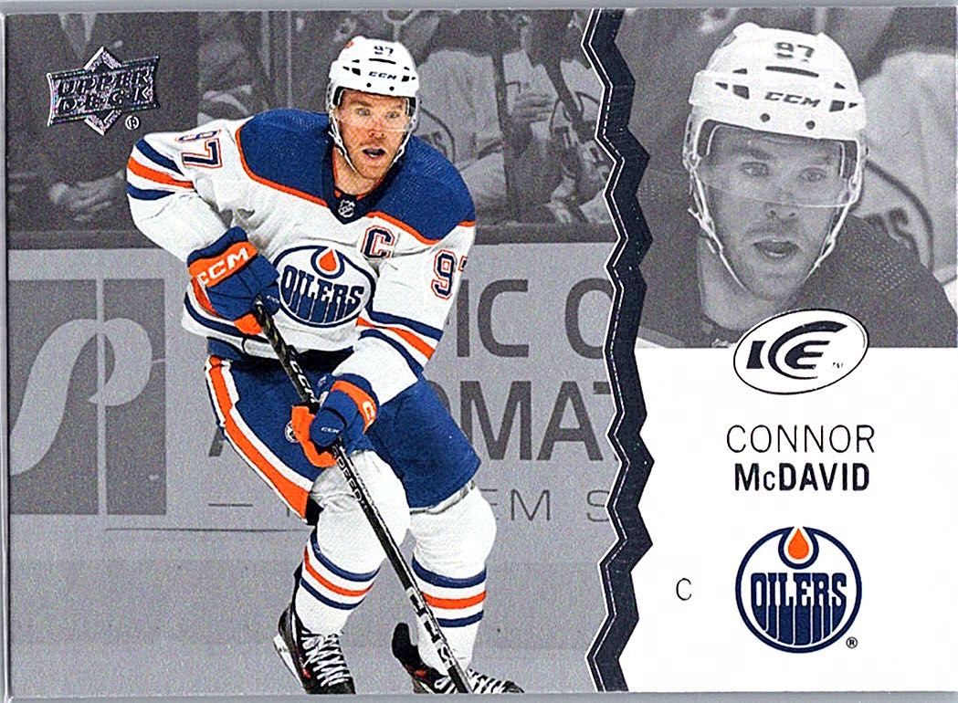 2023-24 Upper Deck Ice Connor McDavid #42 front
