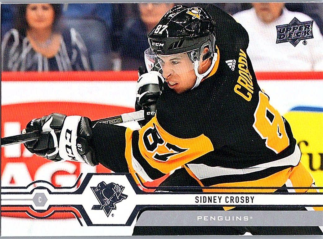 2019-20 Upper Deck Sidney Crosby #100 front