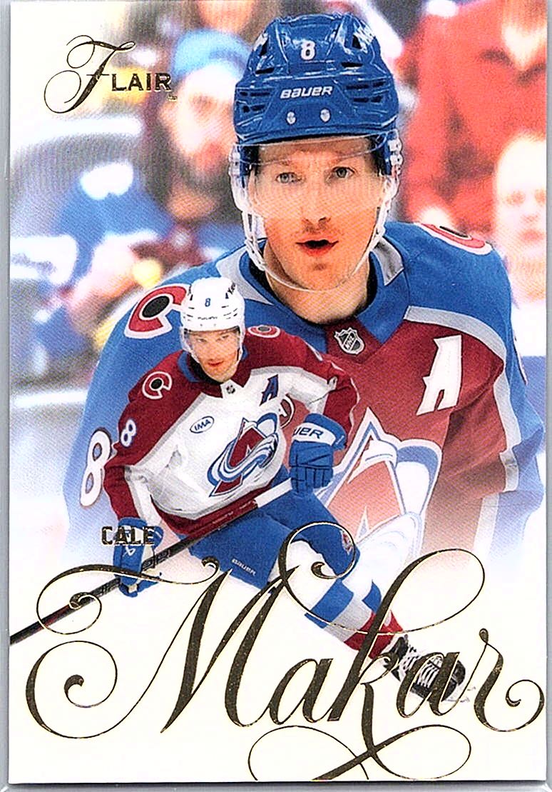 2025-26 Flair Cale Makar #29 front