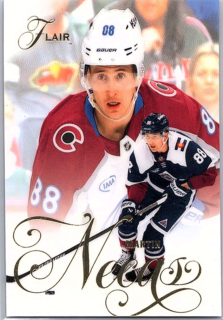2025-26 Flair Martin Necas #30 front