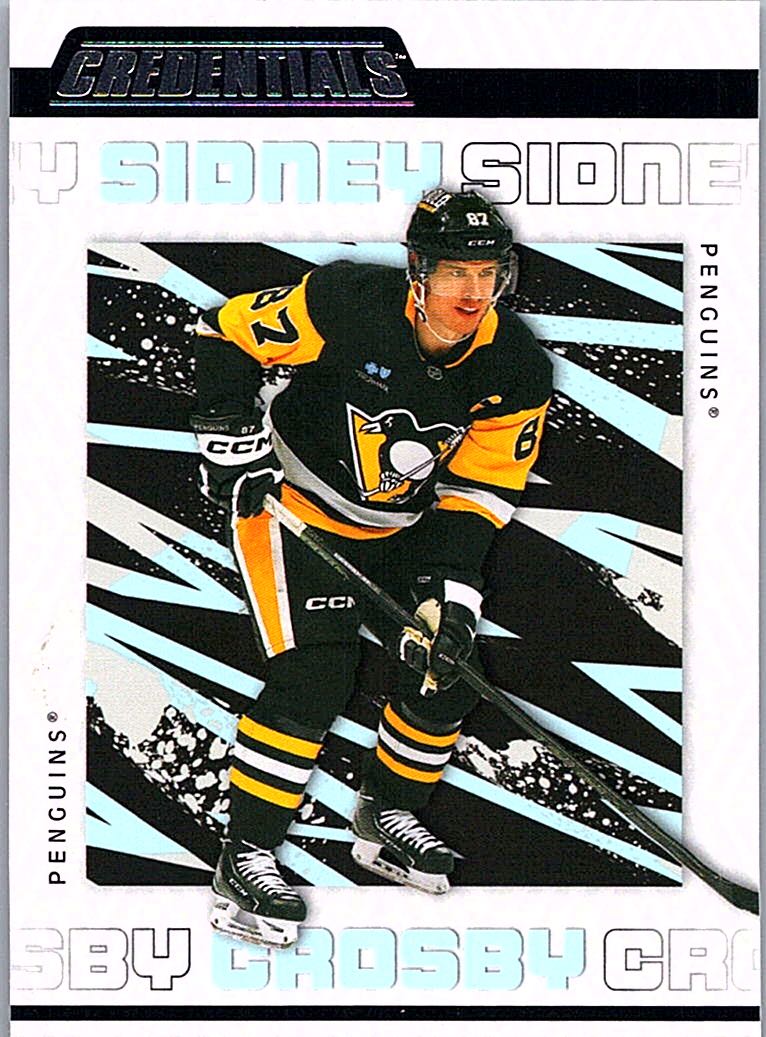 2023-24 Upper Deck Credentials Sidney Crosby #69 front