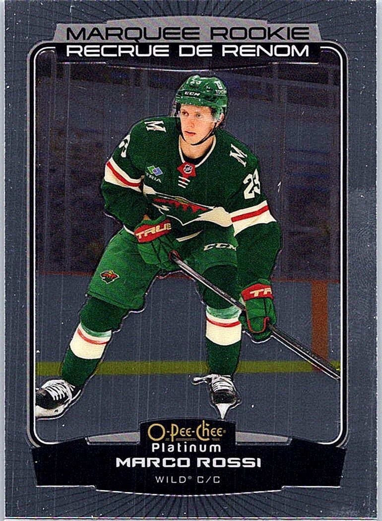 2022-23 O-Pee-Chee Platinum Marco Rossi #208 RC front