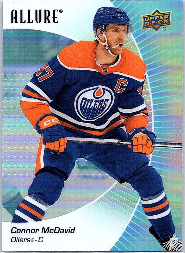 2023-24 Upper Deck Allure Connor McDavid #68 front