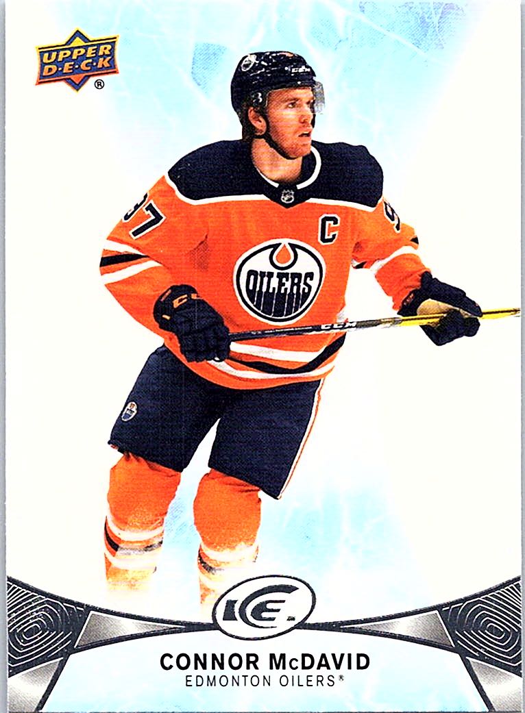 2021-22 Upper Deck Ice - 2020-21 Upper Deck Ice Connor McDavid #65 front