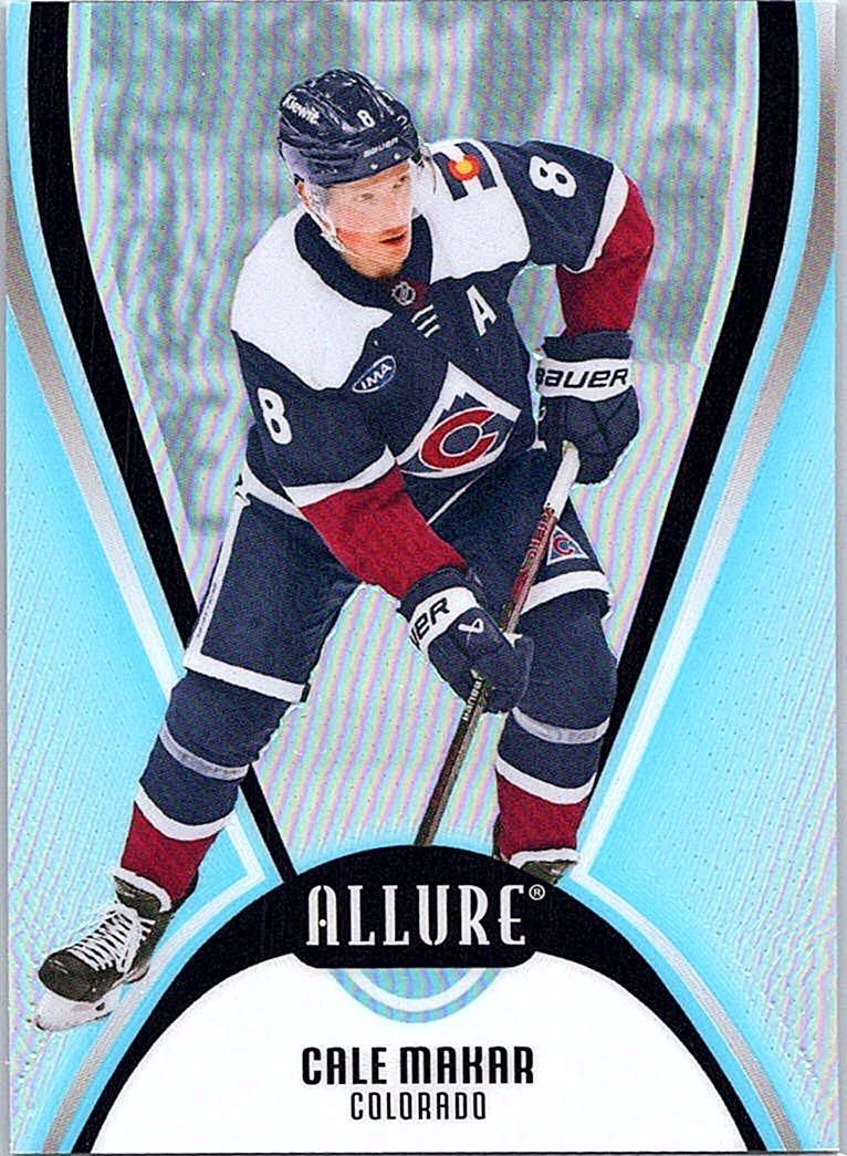 2025-26 Upper Deck Allure Cale Makar #42 front