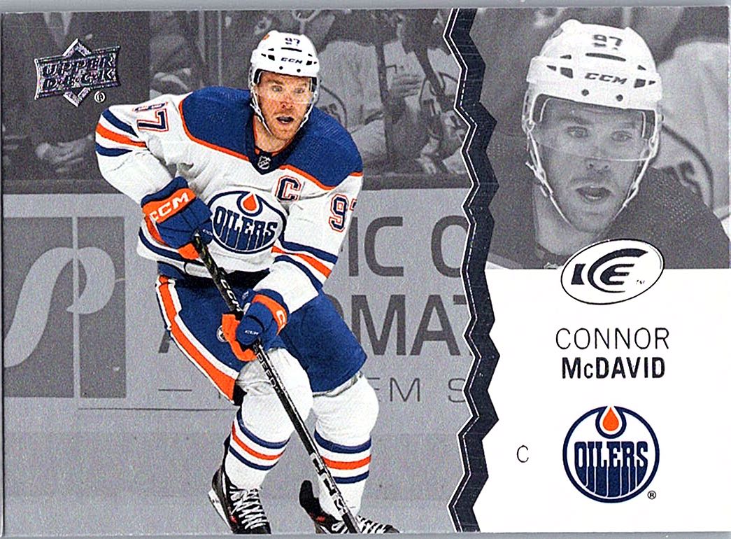 2023-24 Upper Deck Ice Connor McDavid #42 front