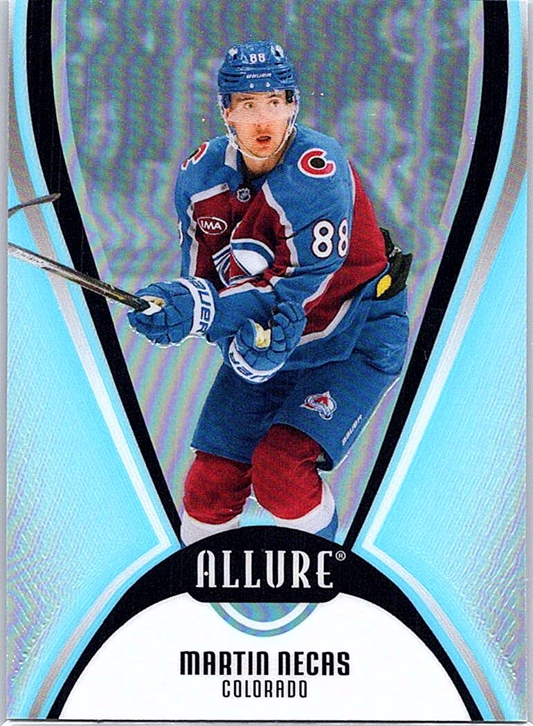 2025-26 Upper Deck Allure Martin Necas #80 front