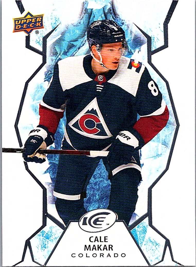 2021-22 Upper Deck Ice Cale Makar #42 front