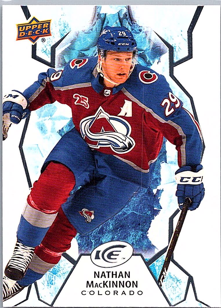 2021-22 Upper Deck Ice Nathan MacKinnon #56 front