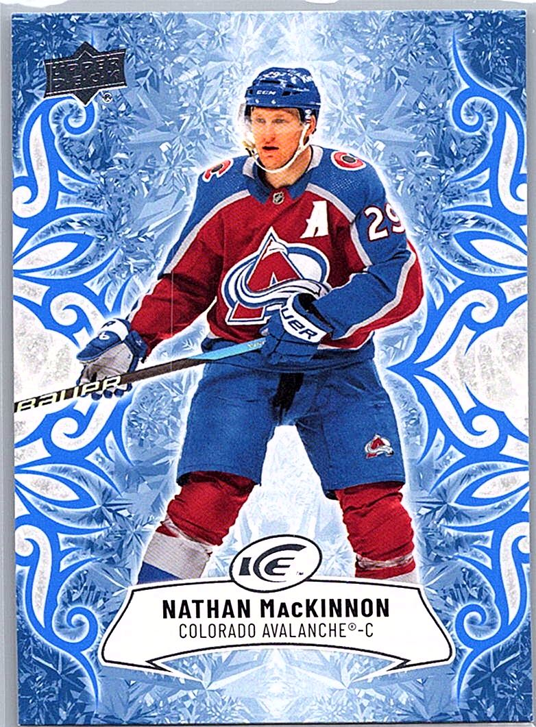 2024-25 Upper Deck Ice Nathan MacKinnon #97 front