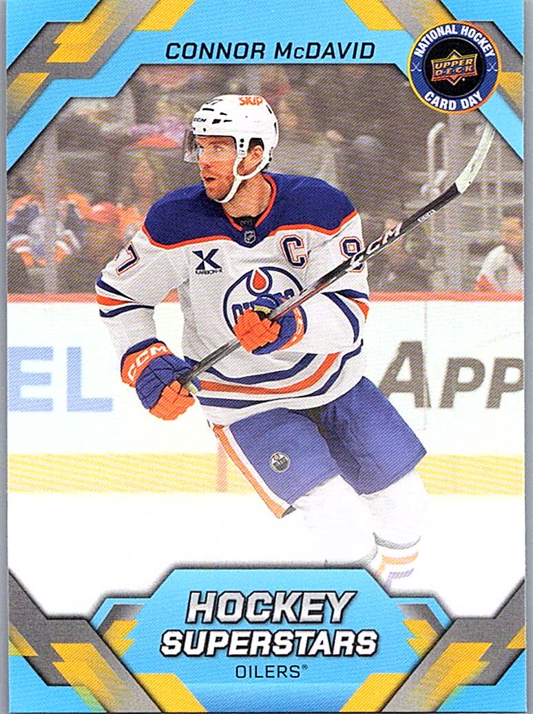 2026 Upper Deck National Hockey Card Day Connor McDavid #NHCD-12 front