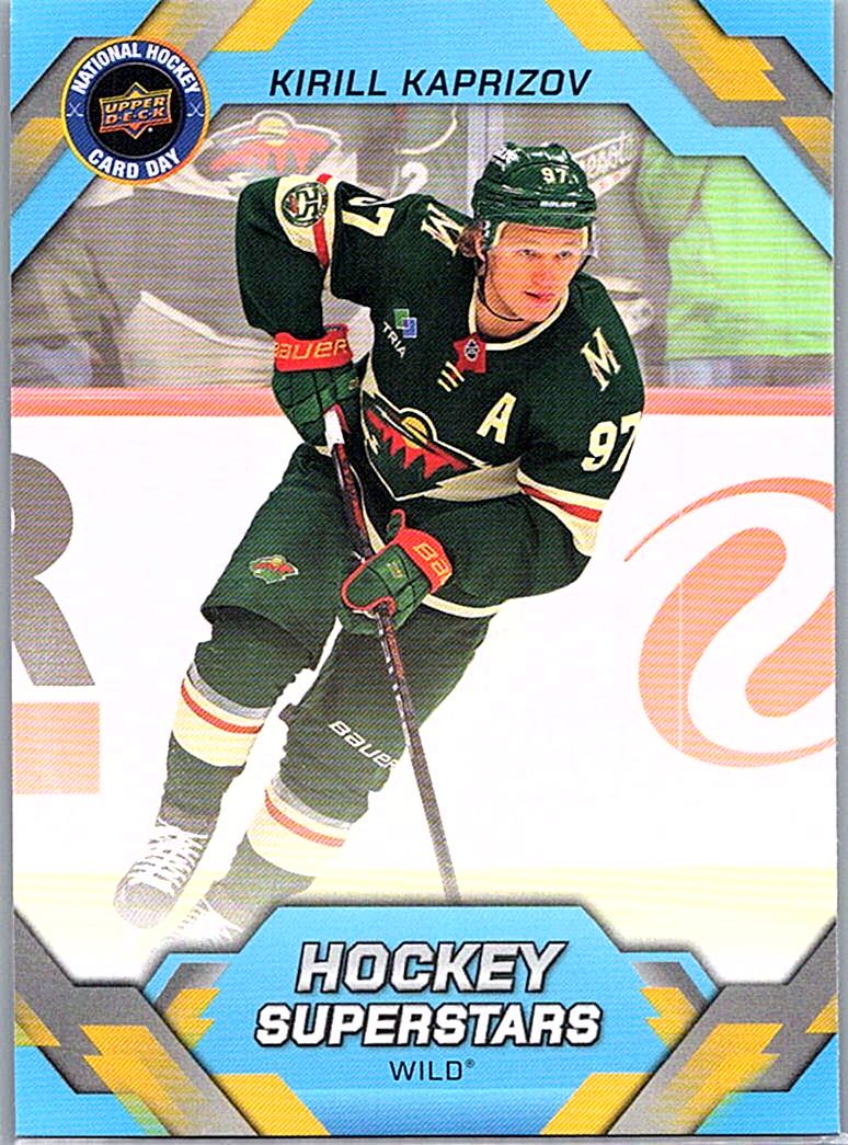 2026 Upper Deck National Hockey Card Day Kirill Kaprizov #NHCD-15 front