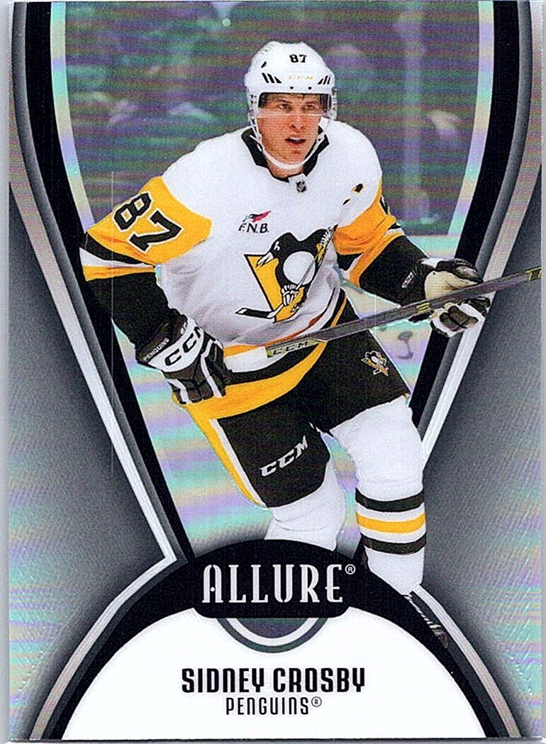 2025-26 Upper Deck Allure - Black Rainbow Sidney Crosby #87 front
