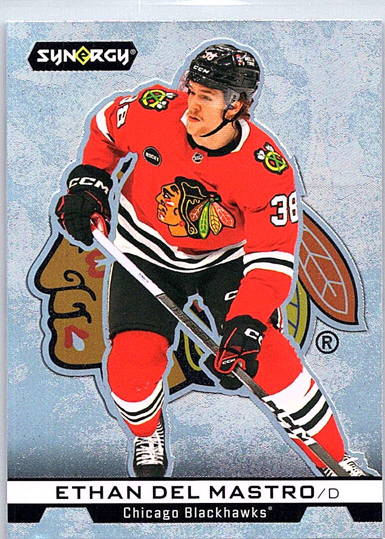 2024-25 Upper Deck Synergy - NHL Impressions Ethan Del Mastro #IM-90 front