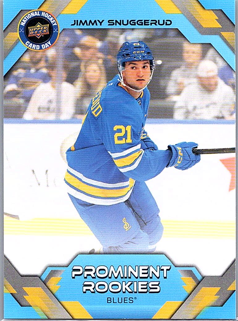 2026 Upper Deck National Hockey Card Day Jimmy Snuggerud #NHCD-7 front