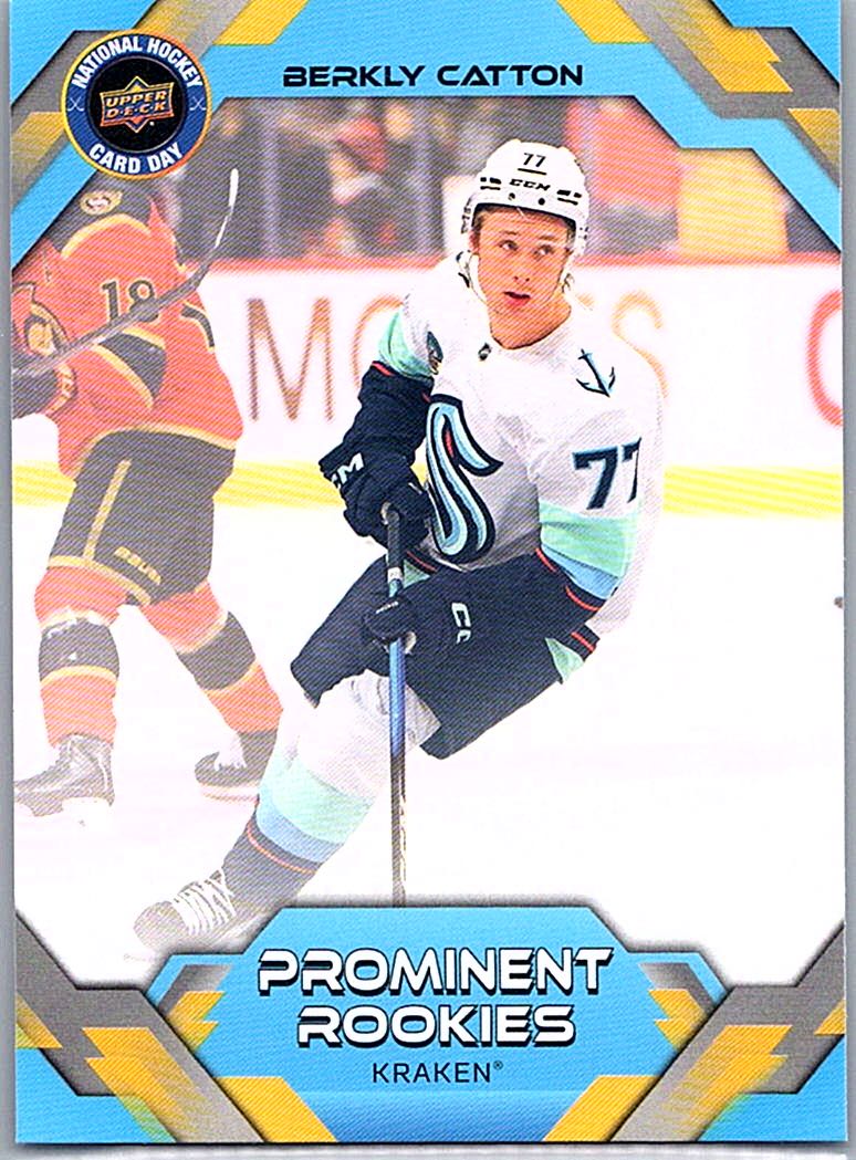 2026 Upper Deck National Hockey Card Day Berkly Catton #NHCD-10 front