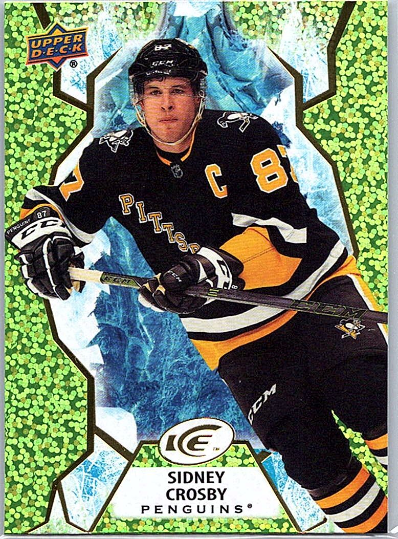 2021-22 Upper Deck Ice - Green Sidney Crosby #47 front