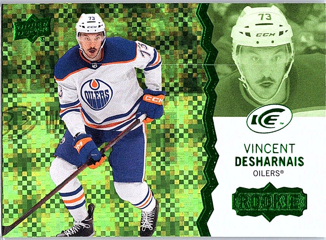 2023-24 Upper Deck Ice - Green Vincent Desharnais #132 front