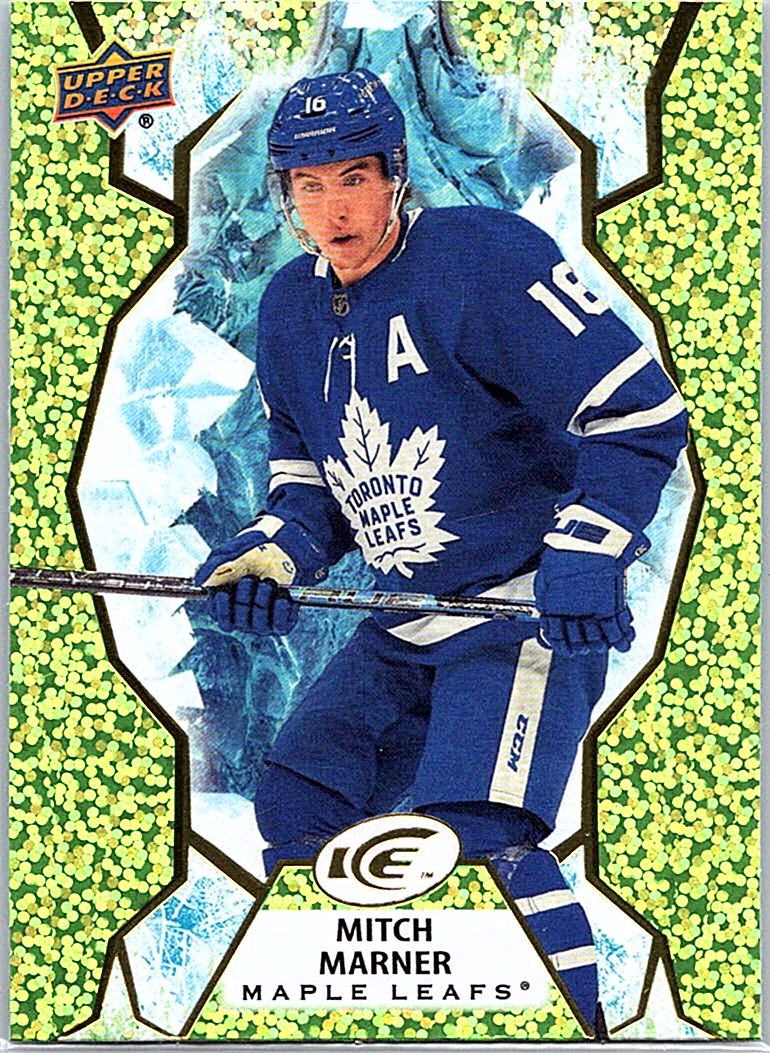 2021-22 Upper Deck Ice - Green Mitch Marner #100 front