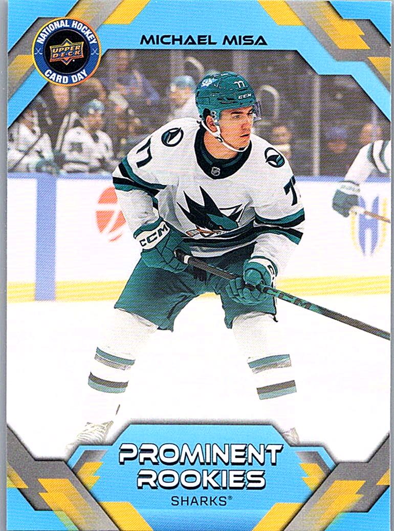 2026 Upper Deck National Hockey Card Day Michael Misa #NHCD-3 front