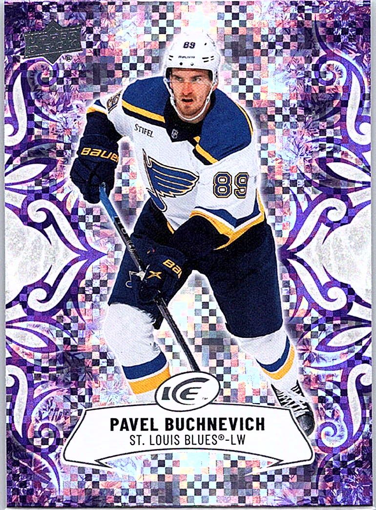 2024-25 Upper Deck Ice - Purple Pavel Buchnevich #24 front