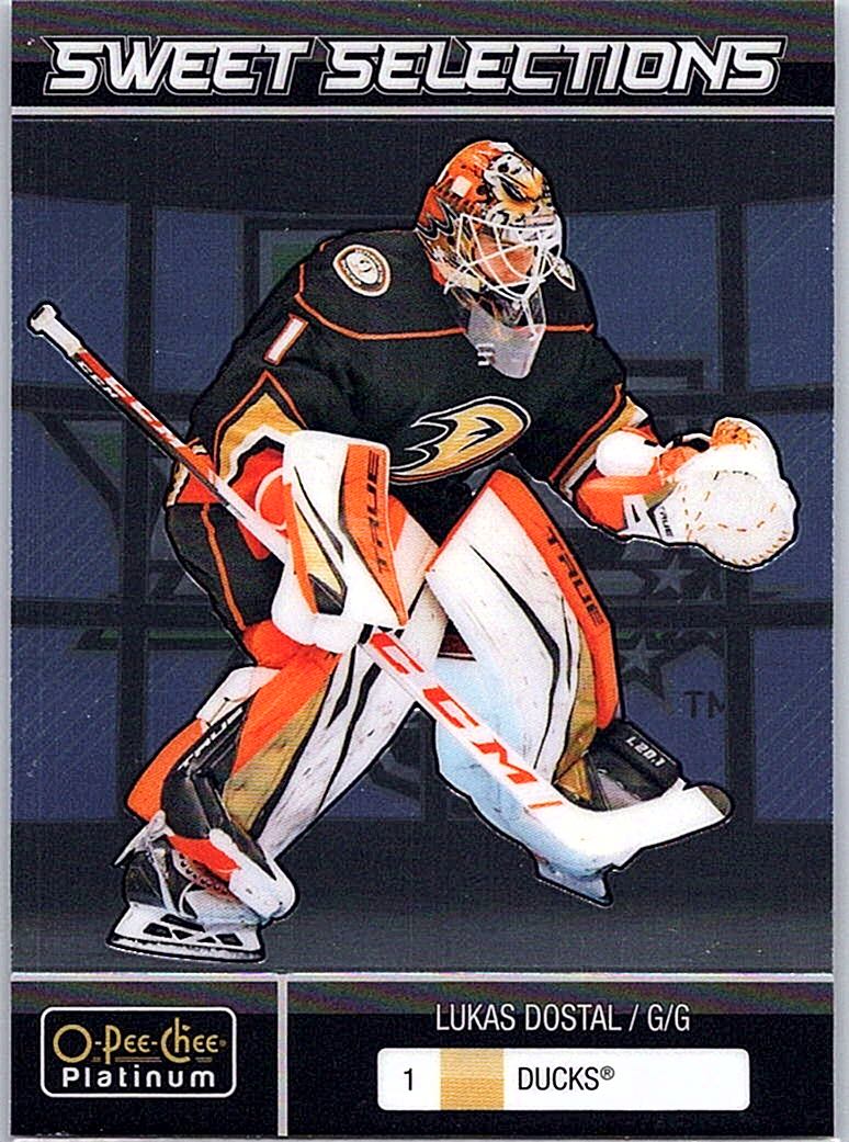 2022-23 O-Pee-Chee Platinum - Sweet-Selections Lukas Dostal #SS-10 front