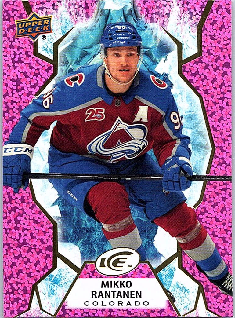 2021-22 Upper Deck Ice - Lavender Mikko Rantanen #35 front