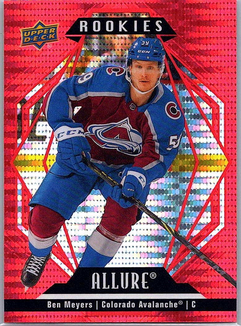 2022-23 Upper Deck Allure - Red Rainbow Ben Meyers #116 front