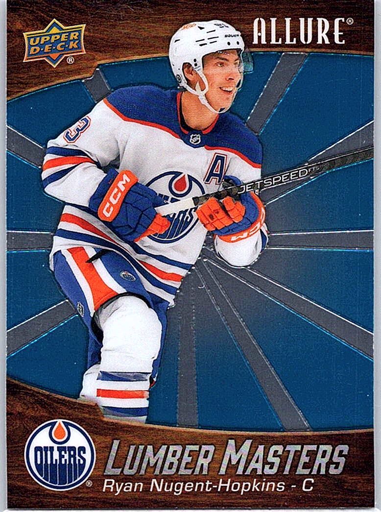 2023-24 Upper Deck Allure - Lumber Masters Ryan Nugent-Hopkins #LM-3 front