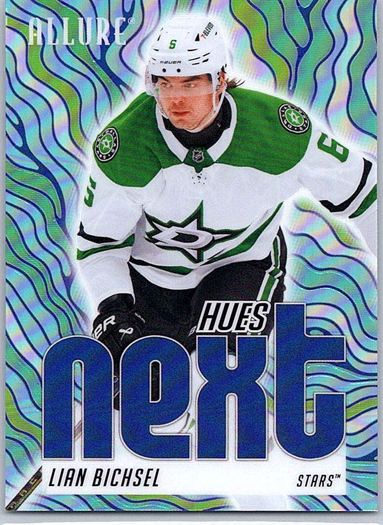 2025-26 Upper Deck Allure - Hues Next? Blue Lian Bichsel #HN-3 front
