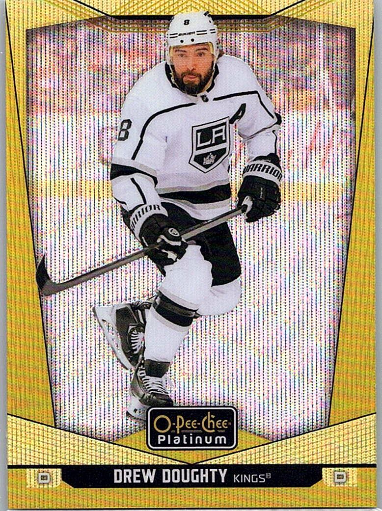 2024-25 O-Pee-Chee Platinum - Neon Yellow Surge Drew Doughty #194 front