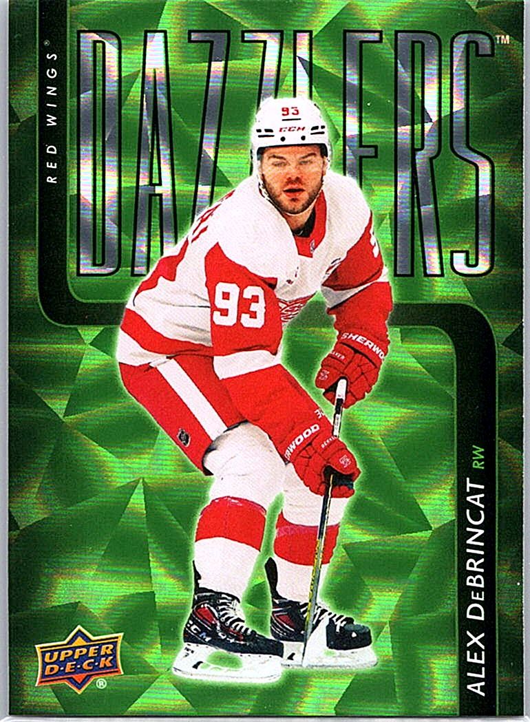 2025-26 Upper Deck - Dazzlers Green Alex DeBrincat #DZ-85 front