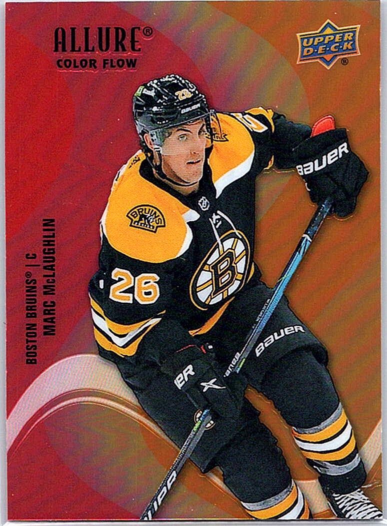 2022-23 Upper Deck Allure - Color Flow Red-Orange Marc McLaughlin #SF-18 front