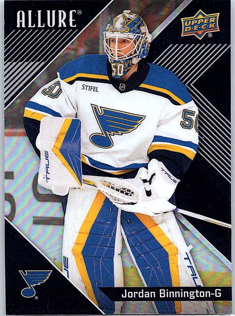 2024-25 Upper Deck Allure - Black Rainbow Jordan Binnington #41 front