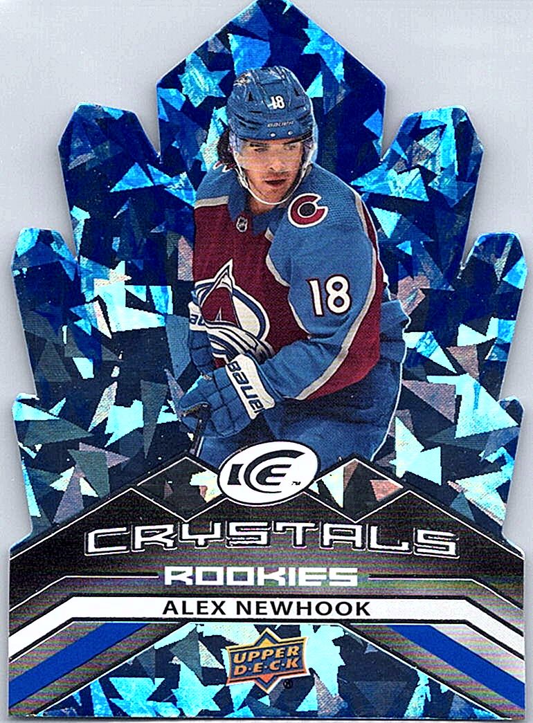 2021-22 Upper Deck Ice - Ice Crystals Alex Newhook #IC-51 front