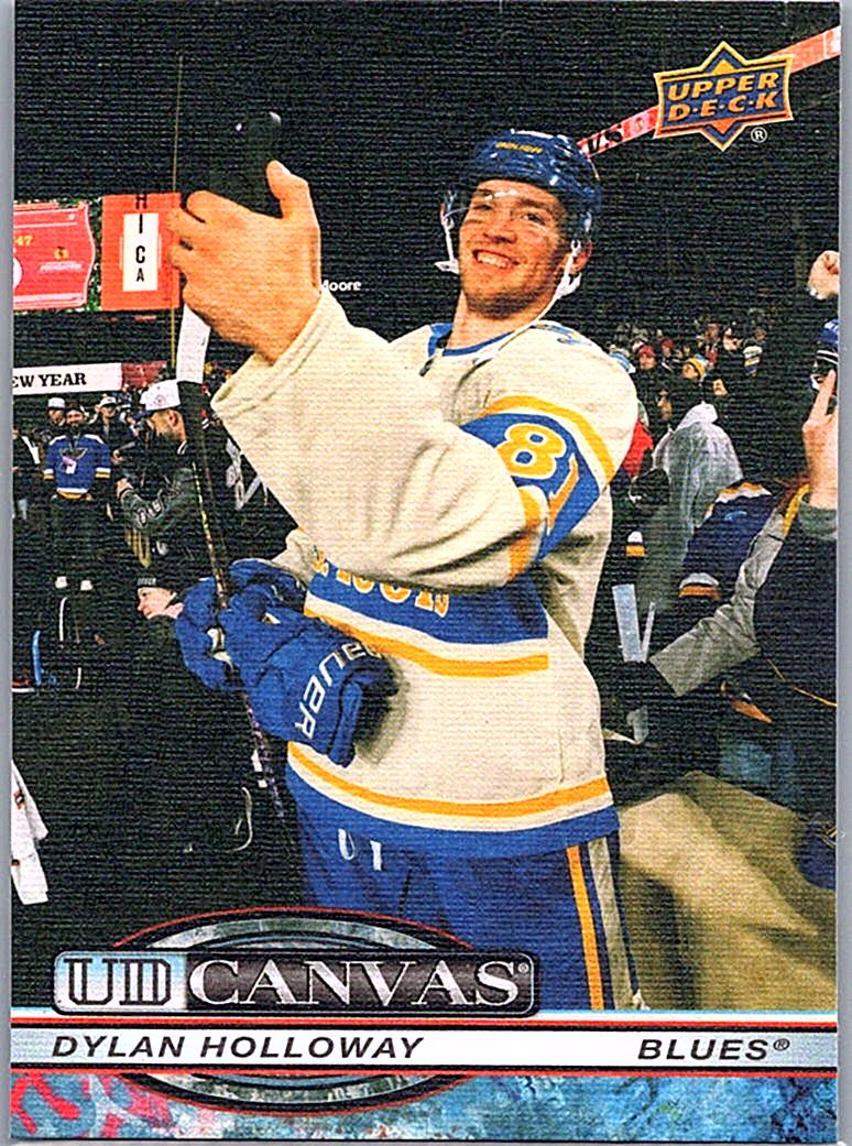 2025-26 Upper Deck - UD Canvas Dylan Holloway #C-86 front