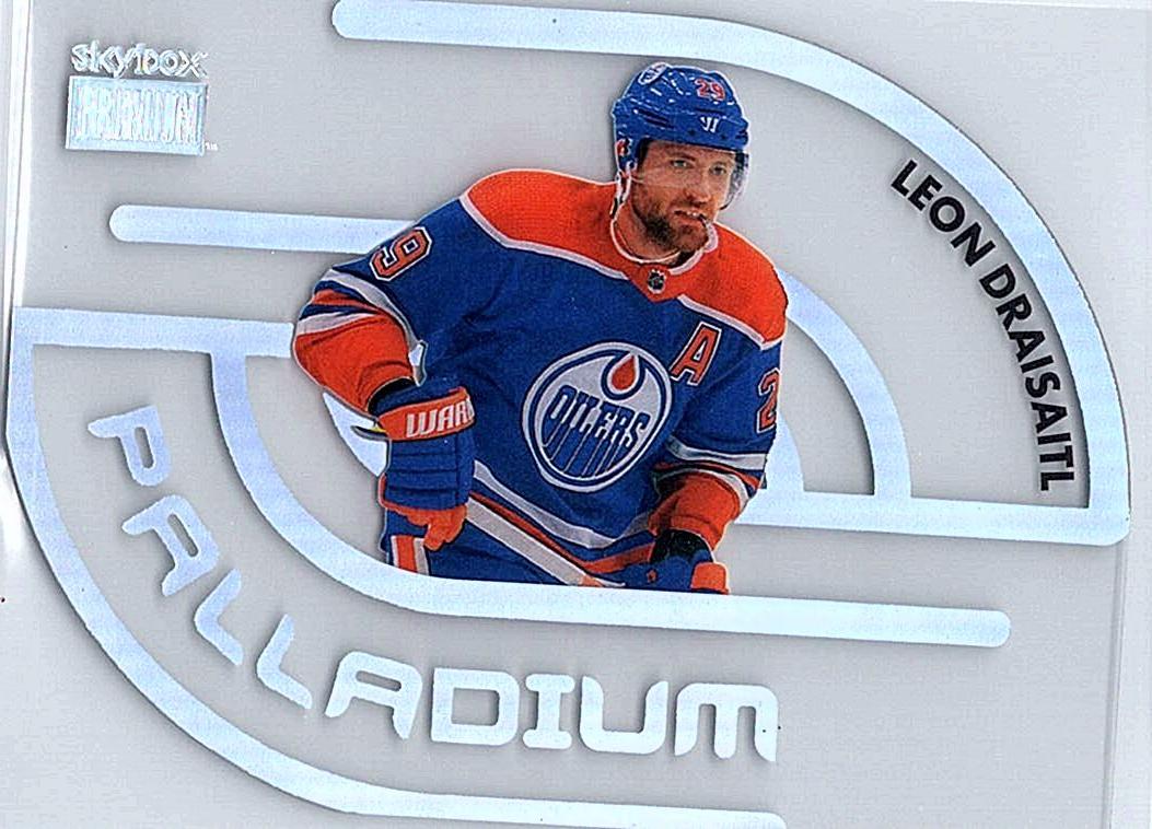 2022-23 SkyBox Metal Universe - Palladium Leon Draisaitl #P-16 front