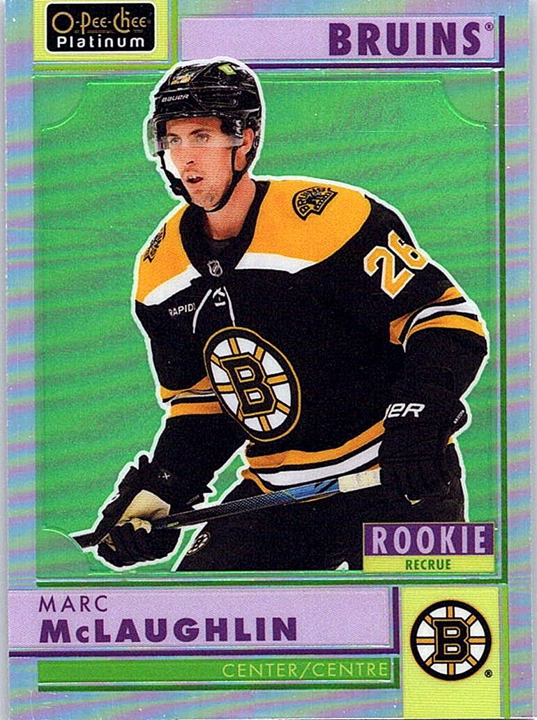2022-23 O-Pee-Chee Platinum - Retro-Rainbow Marc McLaughlin #R-84 front