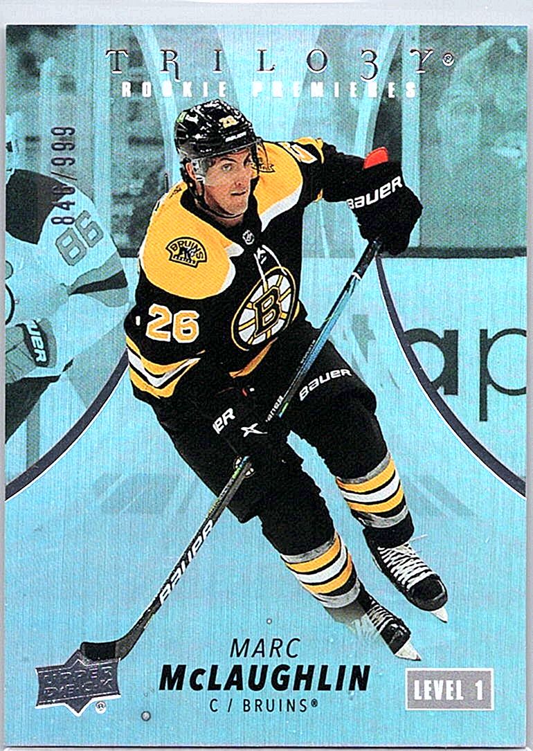 2022-23 Upper Deck Trilogy Marc McLaughlin #105 SN999 front