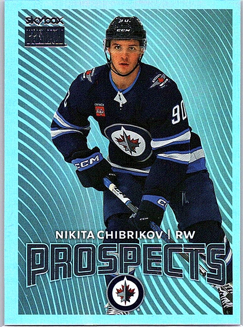 2024-25 SkyBox Metal Universe Nikita Chibrikov #103 RC front