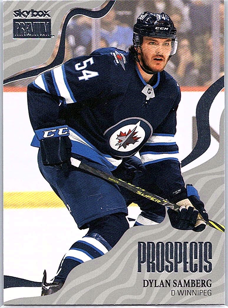 2022-23 SkyBox Metal Universe - Skybox Premium Prospects Dylan Samberg #PP-25 front