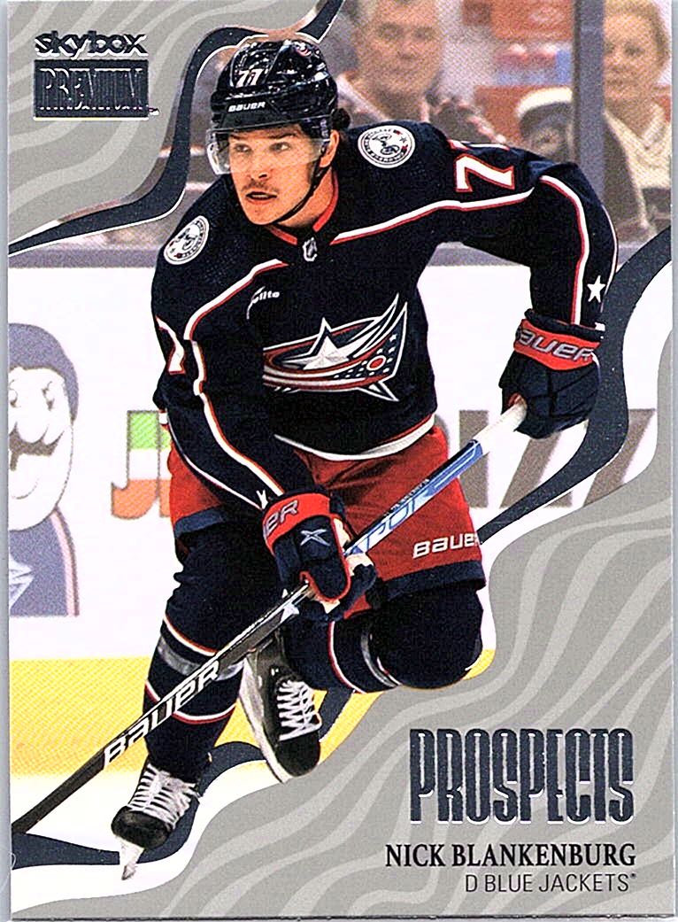 2022-23 SkyBox Metal Universe - Skybox Premium Prospects Nick Blankenburg #PP-24 front