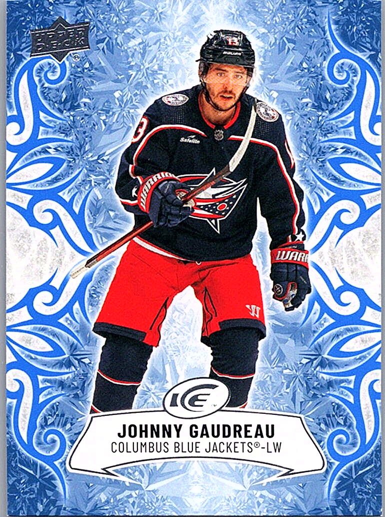 2024-25 Upper Deck Ice Johnny Gaudreau #81 front