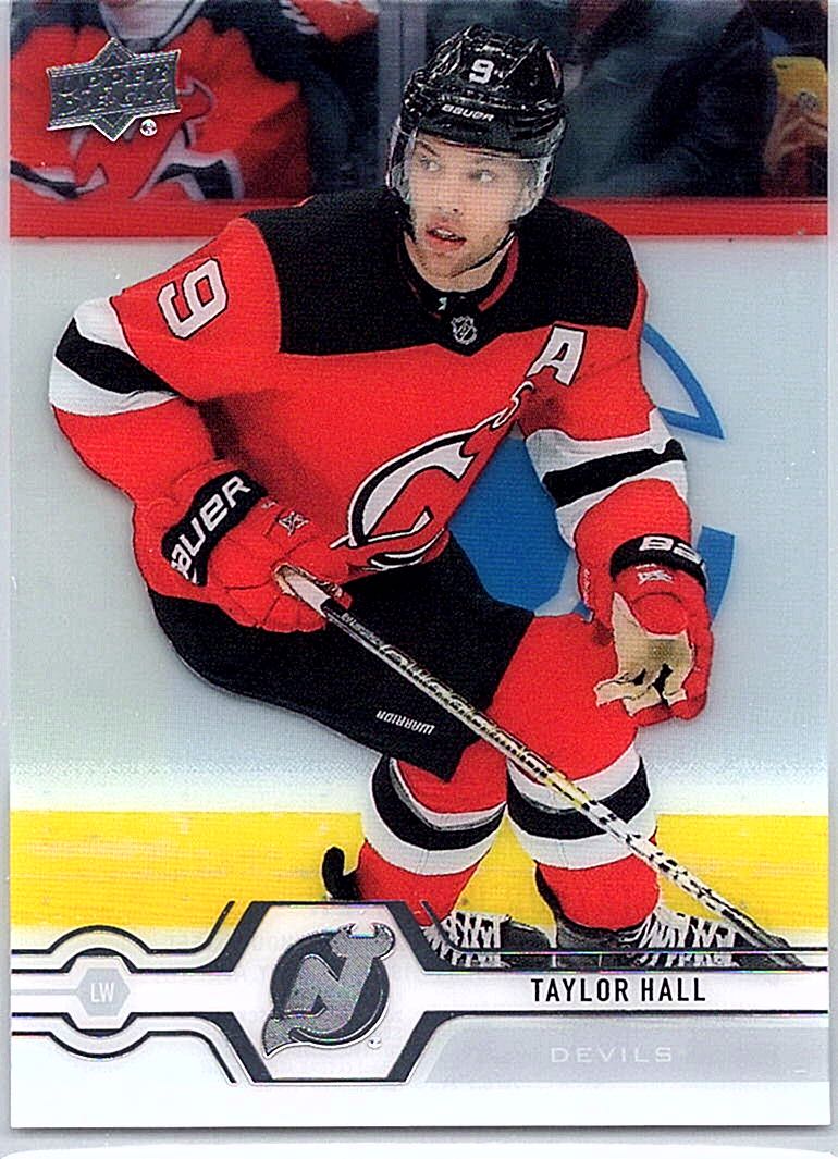 2019-20 Upper Deck - Clear Cut Taylor Hall #78 front