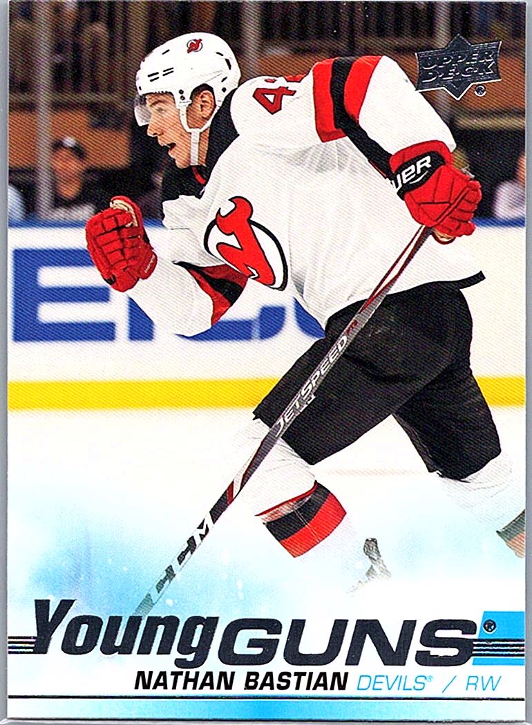 2019-20 Upper Deck Nathan Bastian #205 RC front