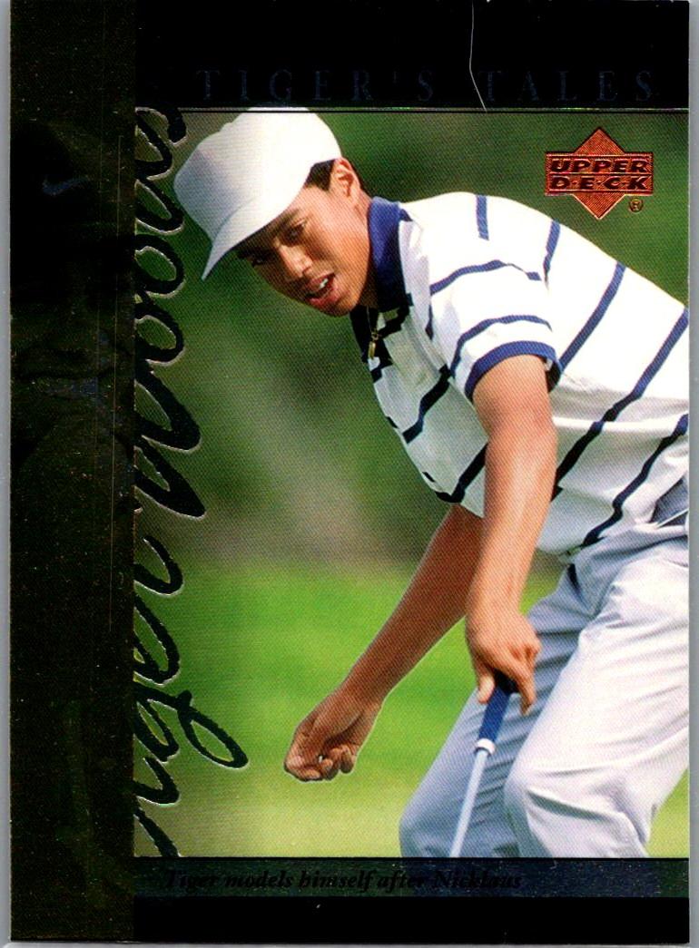 2001 Upper Deck - Tiger's Tales Tiger Woods #TT2 front