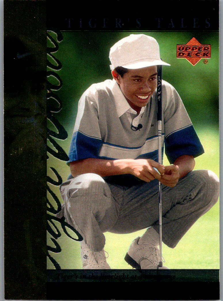 2001 Upper Deck - Tiger's Tales Tiger Woods #TT3 front