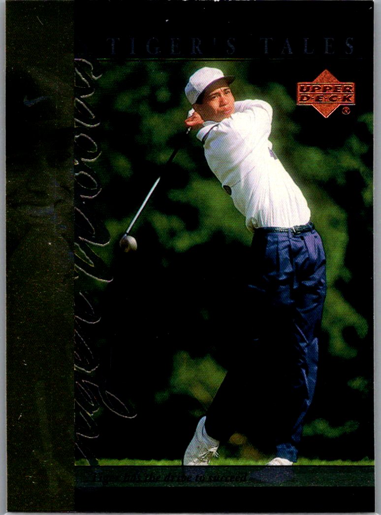 2001 Upper Deck - Tiger's Tales Tiger Woods #TT4 front