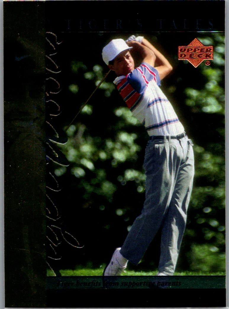 2001 Upper Deck - Tiger's Tales Tiger Woods #TT5 front