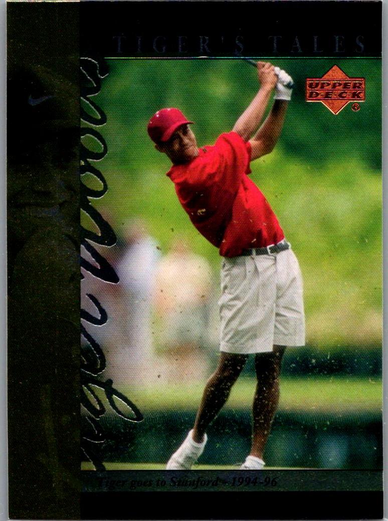 2001 Upper Deck - Tiger's Tales Tiger Woods #TT7 front